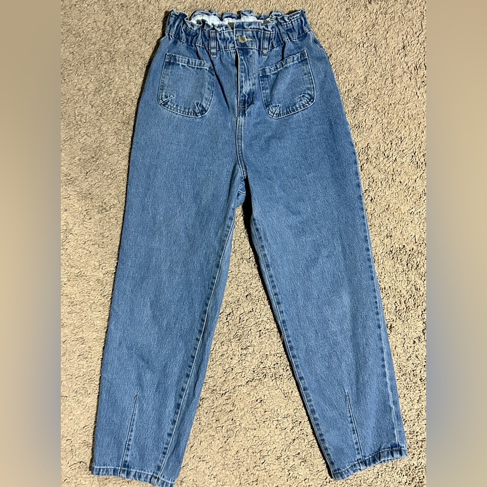 Stylish High Rise Blue Women's Jeans